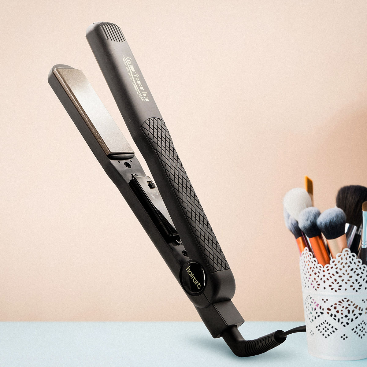 Plancha Para Cabello Hairart De Cerámica Calidad Profesional  