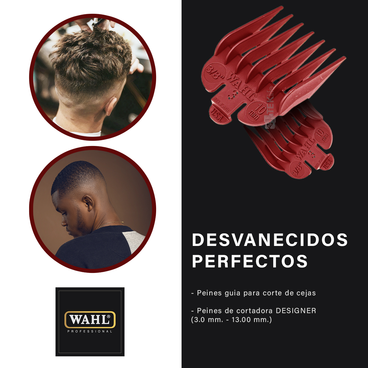 Cortadora De Pelo Calidad Profesional Wahl Designer Alta Potencia .