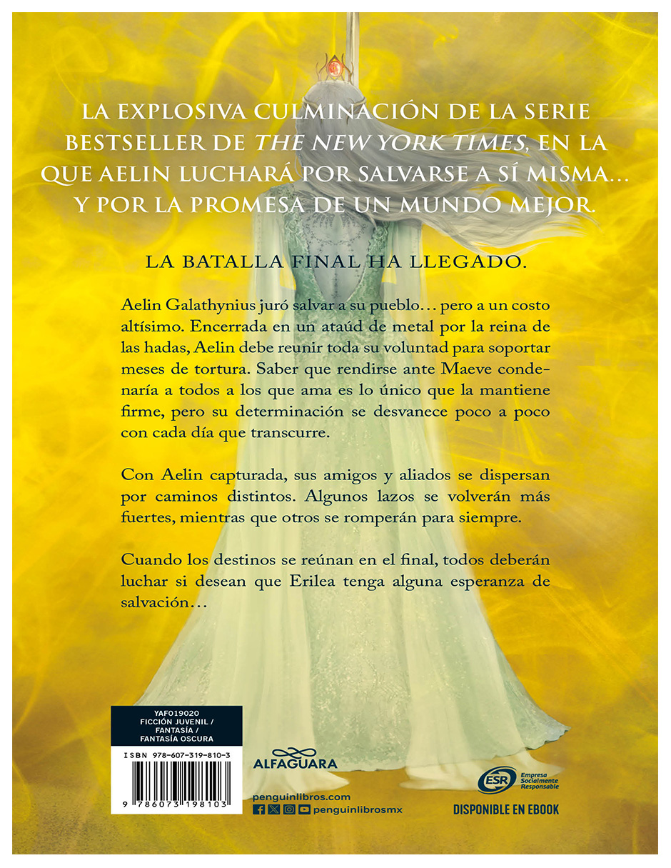 Trono de Cristal 7 Reino de cenizas  Autor Sarah J. Mass