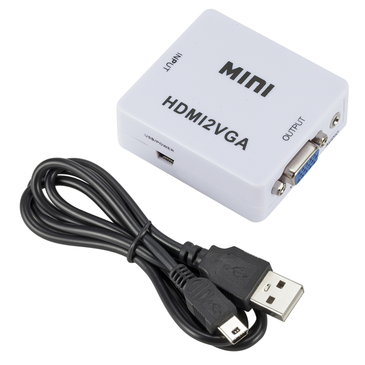 Convertidor de HDMI a VGA Activo PS4 PS5 Xbox One Series.