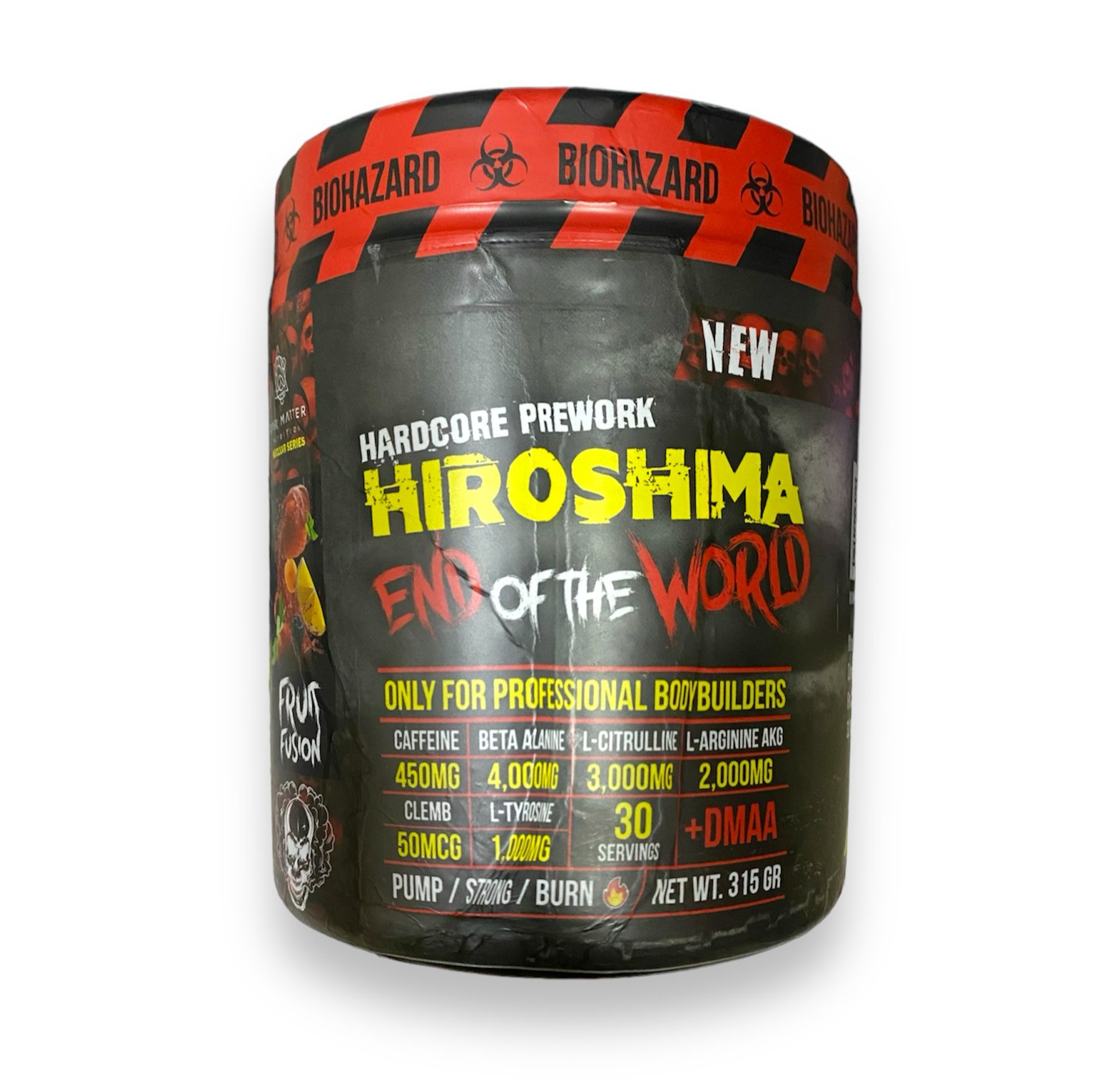Pre Entreno Hiroshima ETW Fusion Frutas 30 serv.