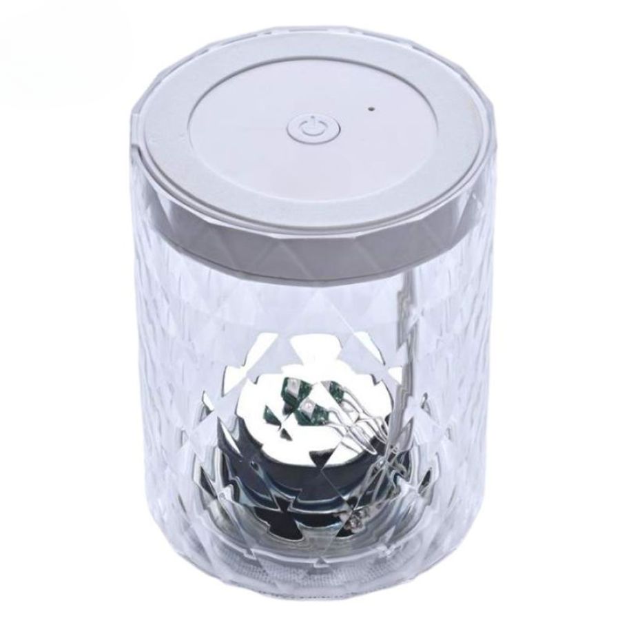 Bocina Bluetooth Diseño Lampara Cristal Acrilico.