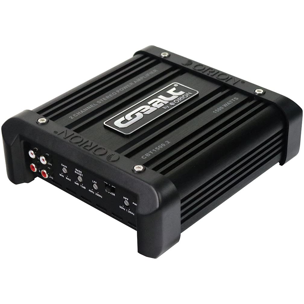 Amplificador ORION Cobalt CBT1500.2 de 2 Canales: Potencia de 1500 Watts