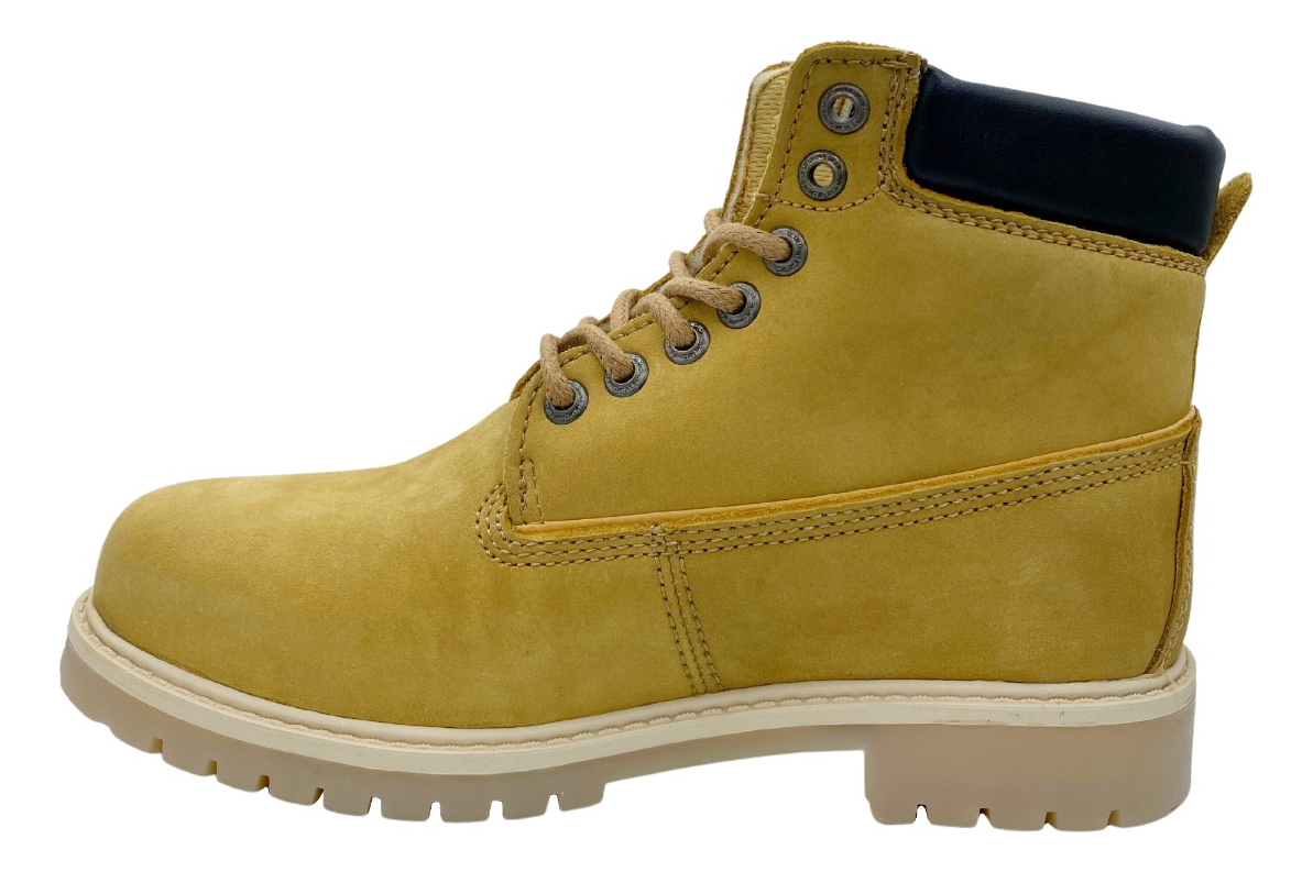 Botas Jeep De Piel Para Caballero Modelo 3801 Color Miel.