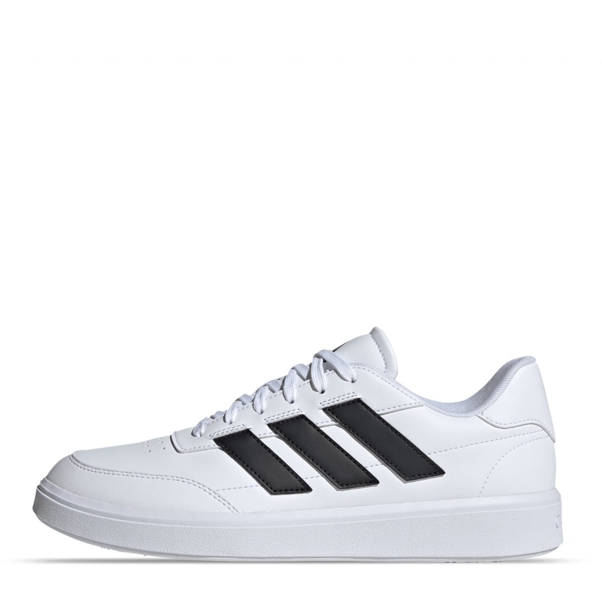 Tenis Casual Adidas Court Block Color Blanco Para Hombre