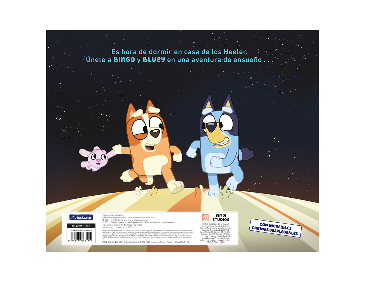 Libro Bluey a Dormir 