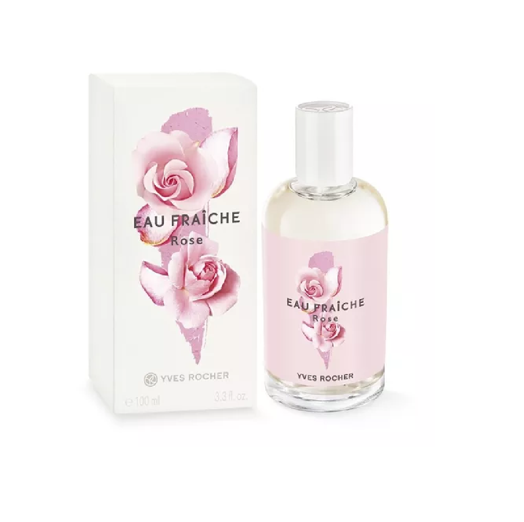 Eau de Toilette Fraiche Rose Agua de Tocador para Dama Fragancia a Rosas