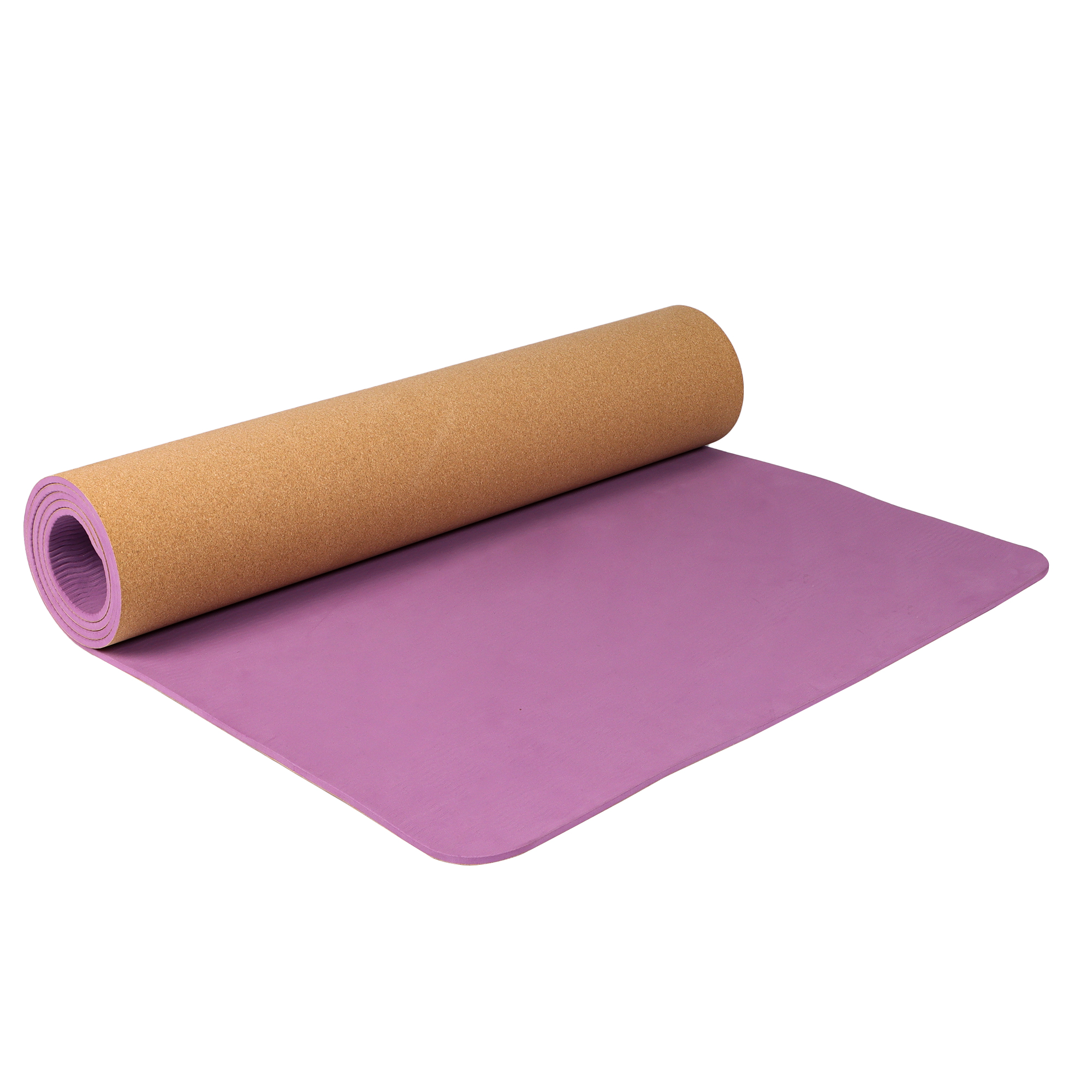 Tapete Yoga Mat De Corcho Premium Pilates Antideslizante