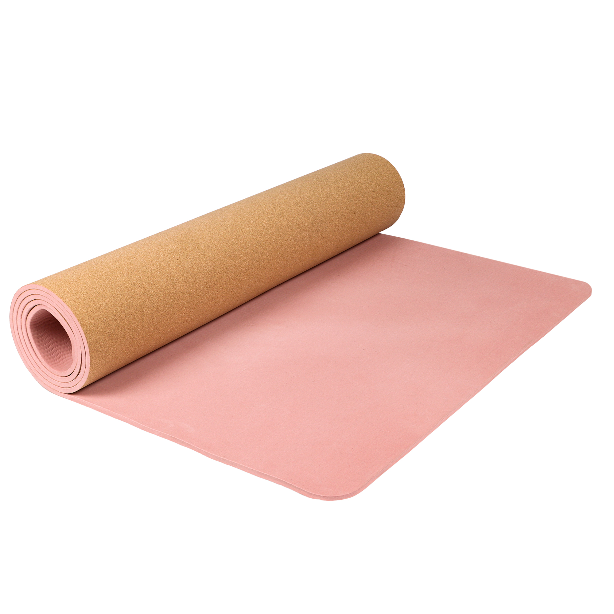 Tapete Yoga Mat De Corcho Premium Pilates Antideslizante