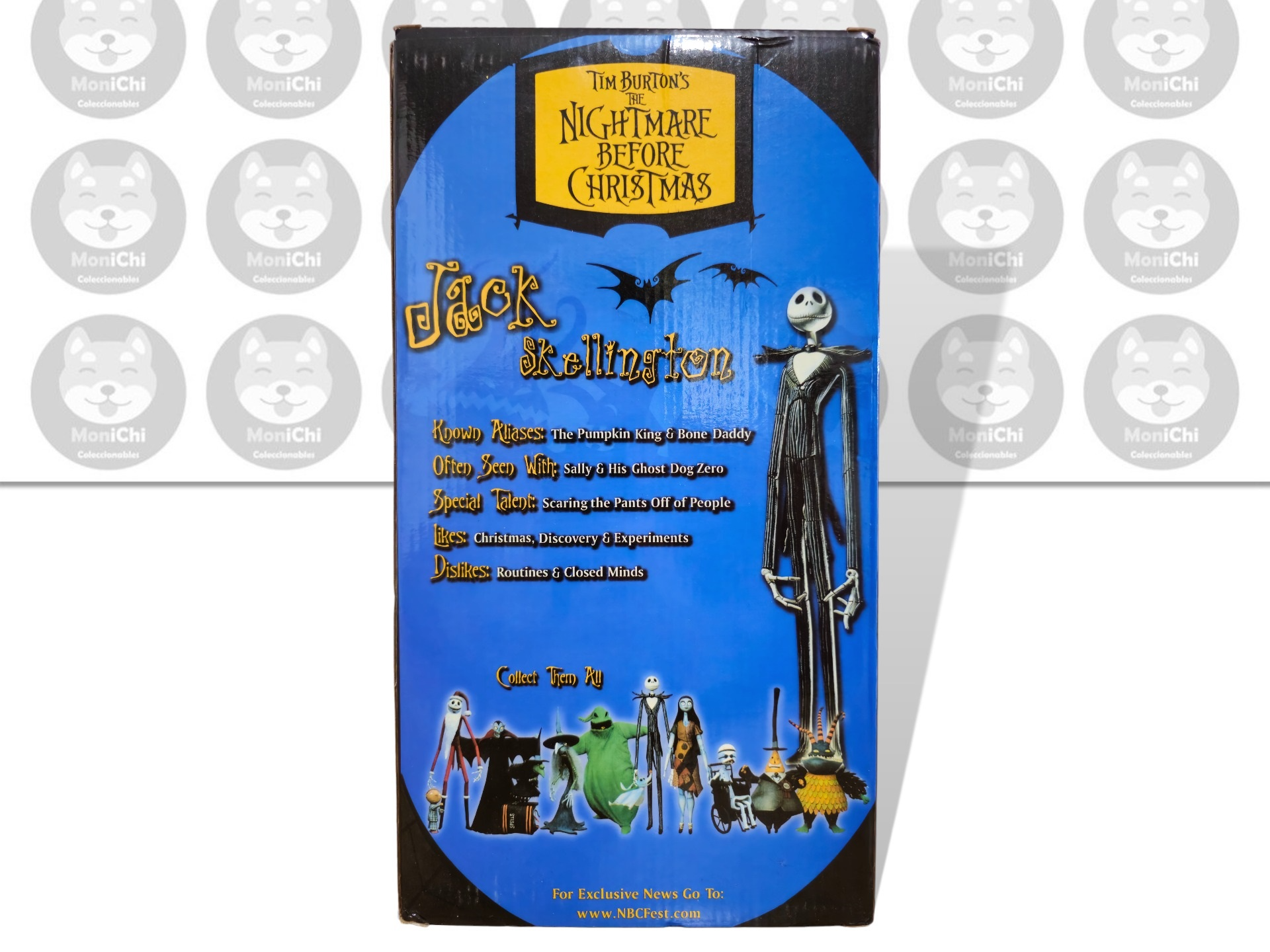 Jack Skellington Extraño Mundo Nightmare Christmas Figura