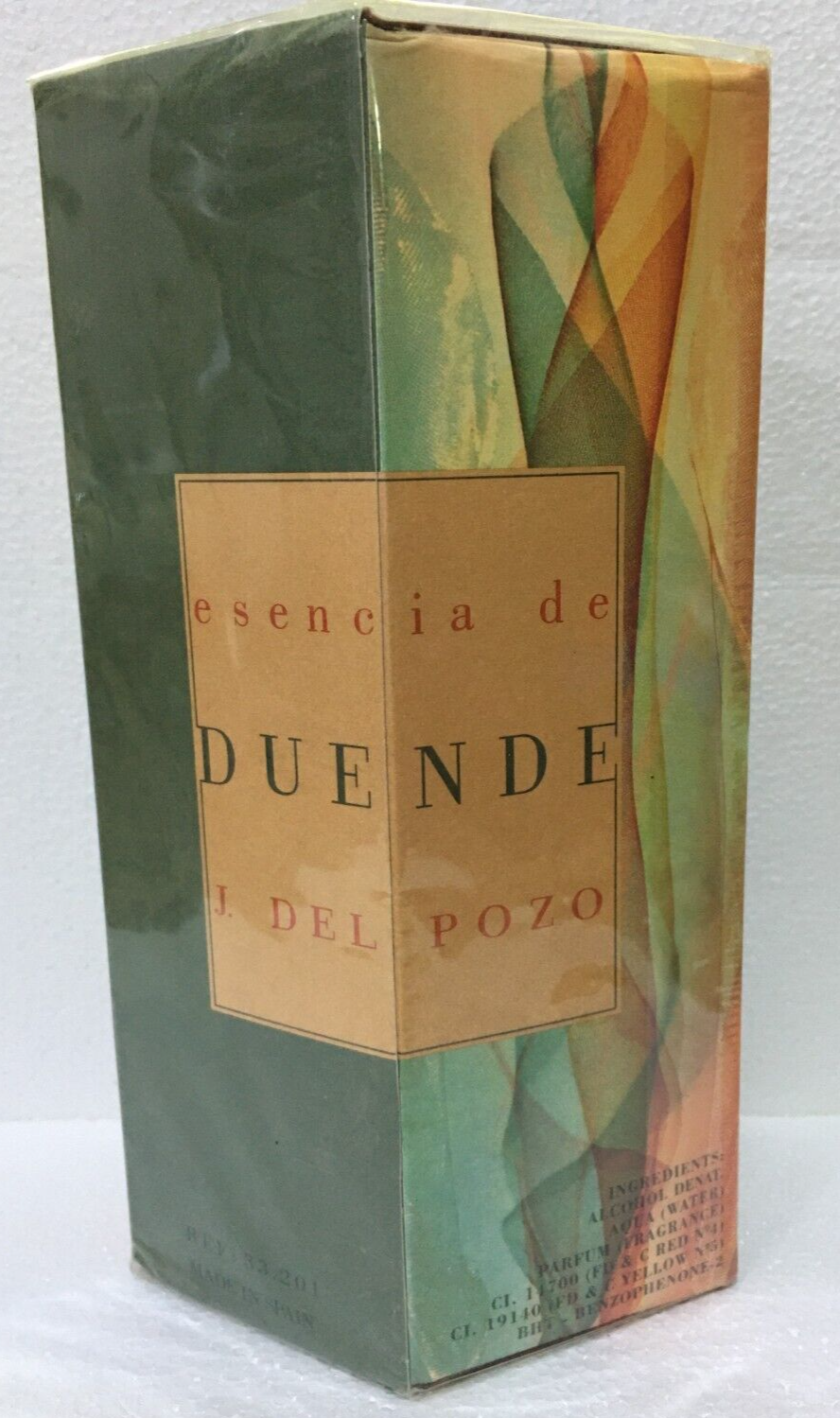 Duende J del pozo 100 ml nuevo, sellado, original!!