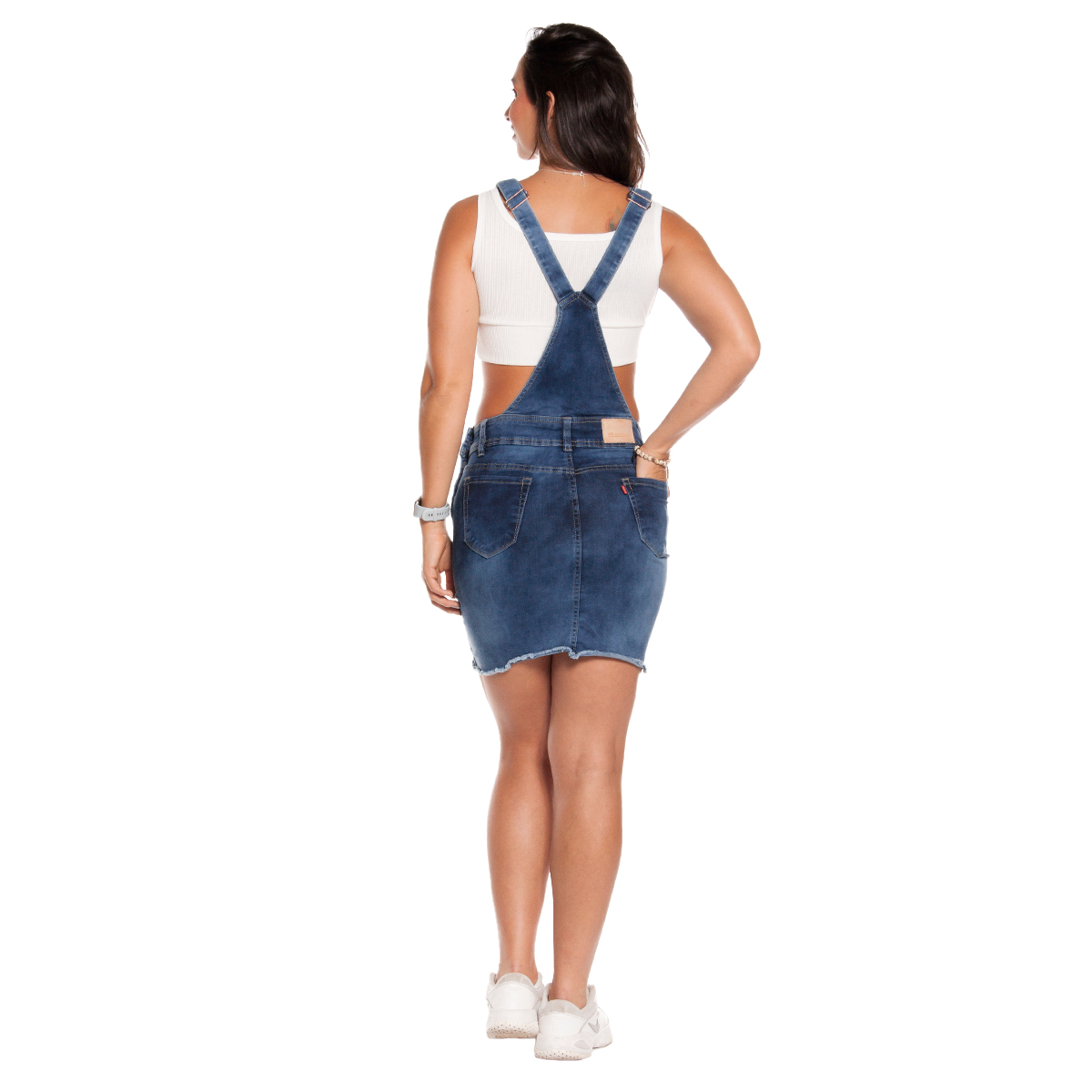 JUMPER FALDA DE MEZCLILLA STRETCH CASUAL