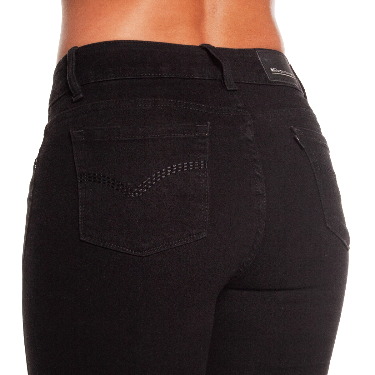 PANTALON VAQUERO CORTE RECTO MEZCLILLA STRETCH