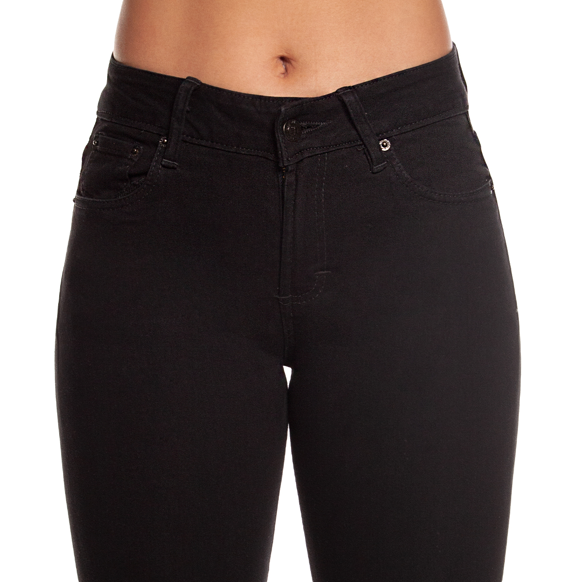 PANTALON VAQUERO CORTE RECTO MEZCLILLA STRETCH