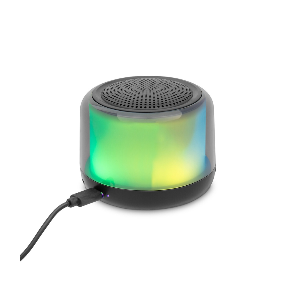 MINI BOCINA GETTTECH INALAMBRICA RGB CARGA TIPO C.