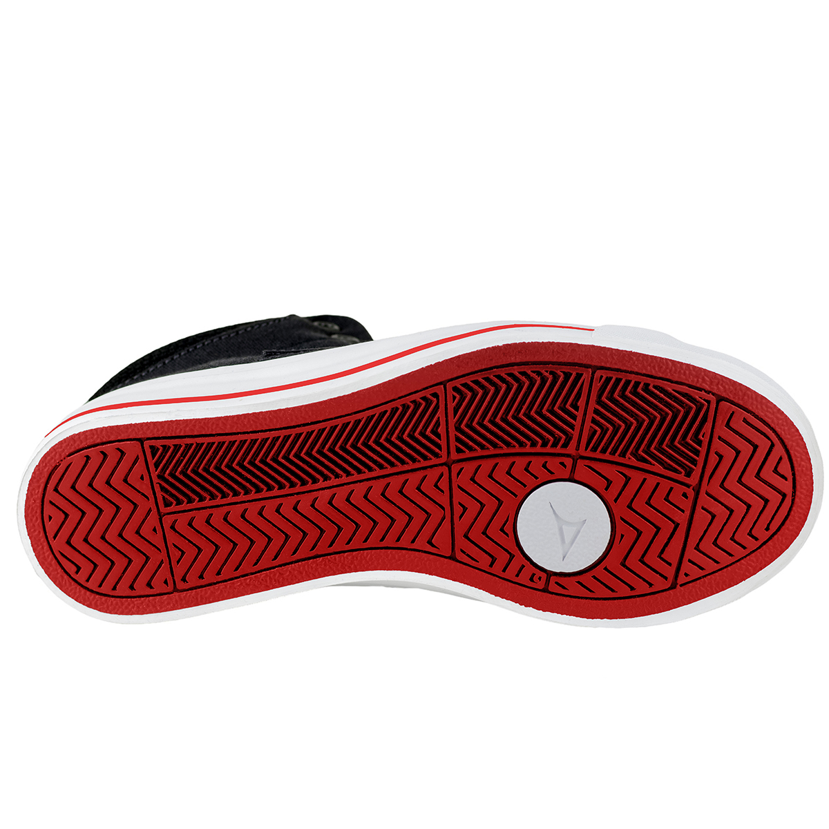 Tenis Urbanos Pirma Juvenil 6033 Negro Rojo Tipo Bota Confort.