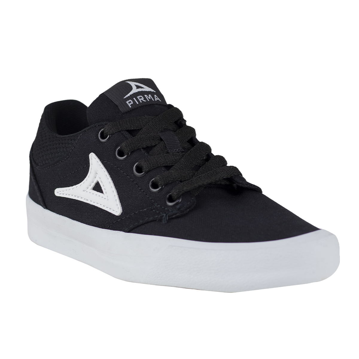 Tenis Urbanos Pirma Ronnie Choclo Hombre 6034 Negro Blanco.