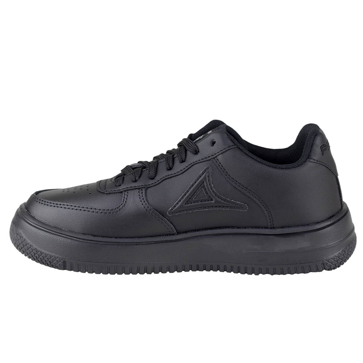 Tenis Negro Plataforma Urbano Pirma Hombre Mujer 5002 Sintetico.