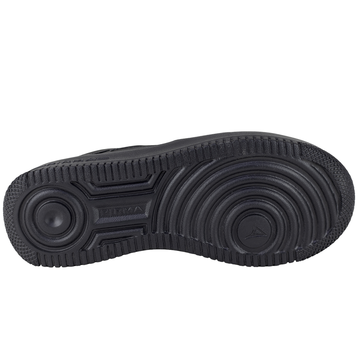 Tenis Negro Plataforma Urbano Pirma Hombre Mujer 5002 Sintetico.