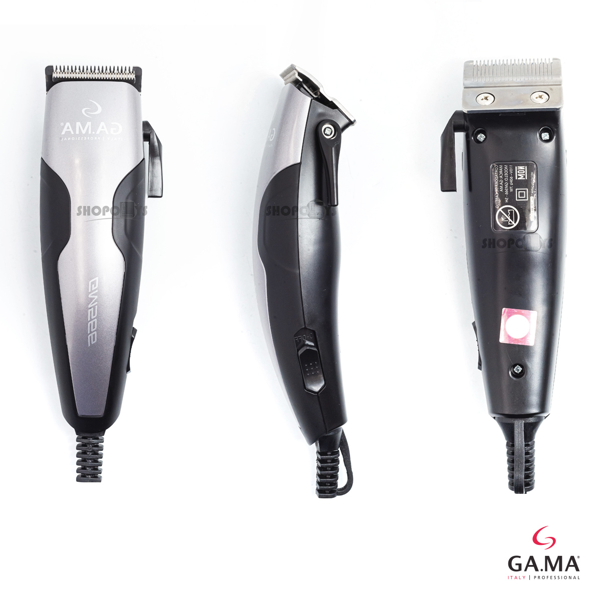 Combo Kit Cortadora + Terminadora Cabello Ga.ma Italy