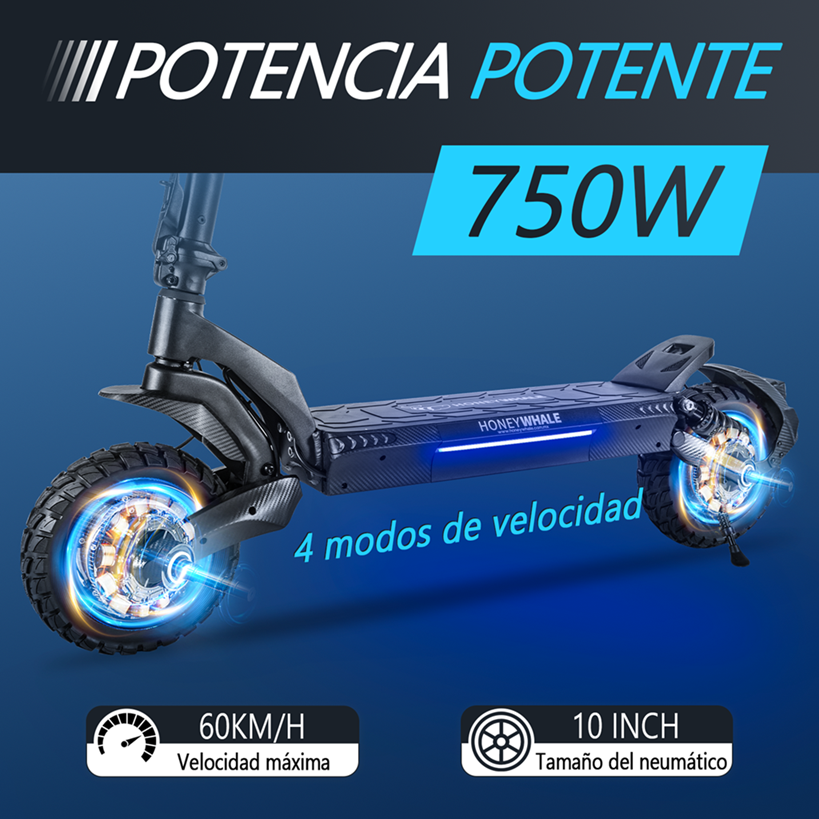 Scooter eléctrico Honey Whale T5.
