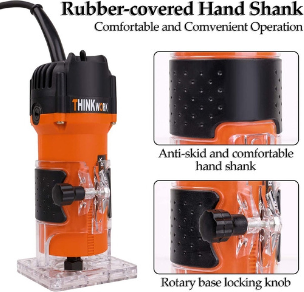 Router Madera Recortadora Rebajadora 800w + 15 Brocas Carburo