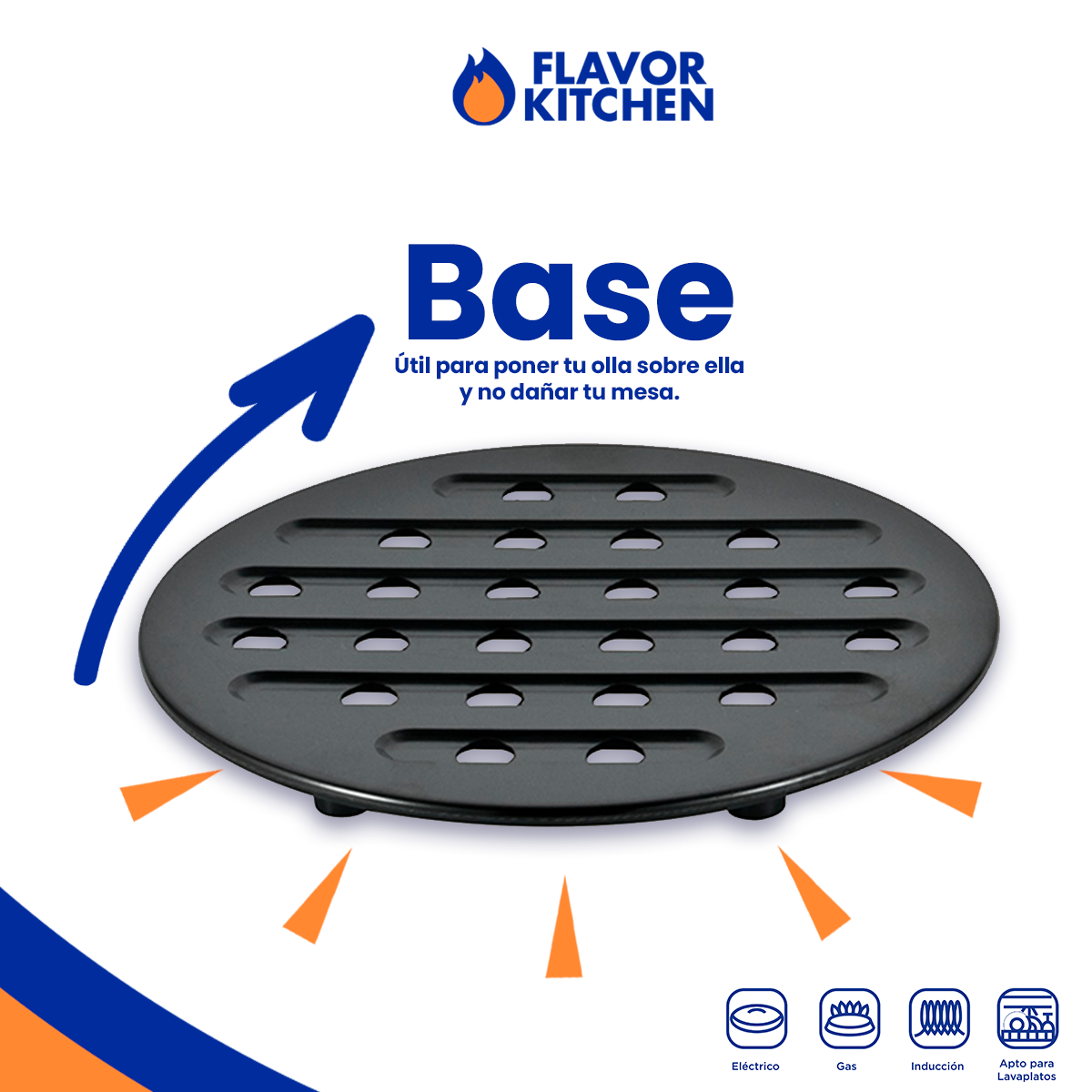 Batería De Cocina Flavor Kitchen Acero Inox Quirúrgico 26 Pz