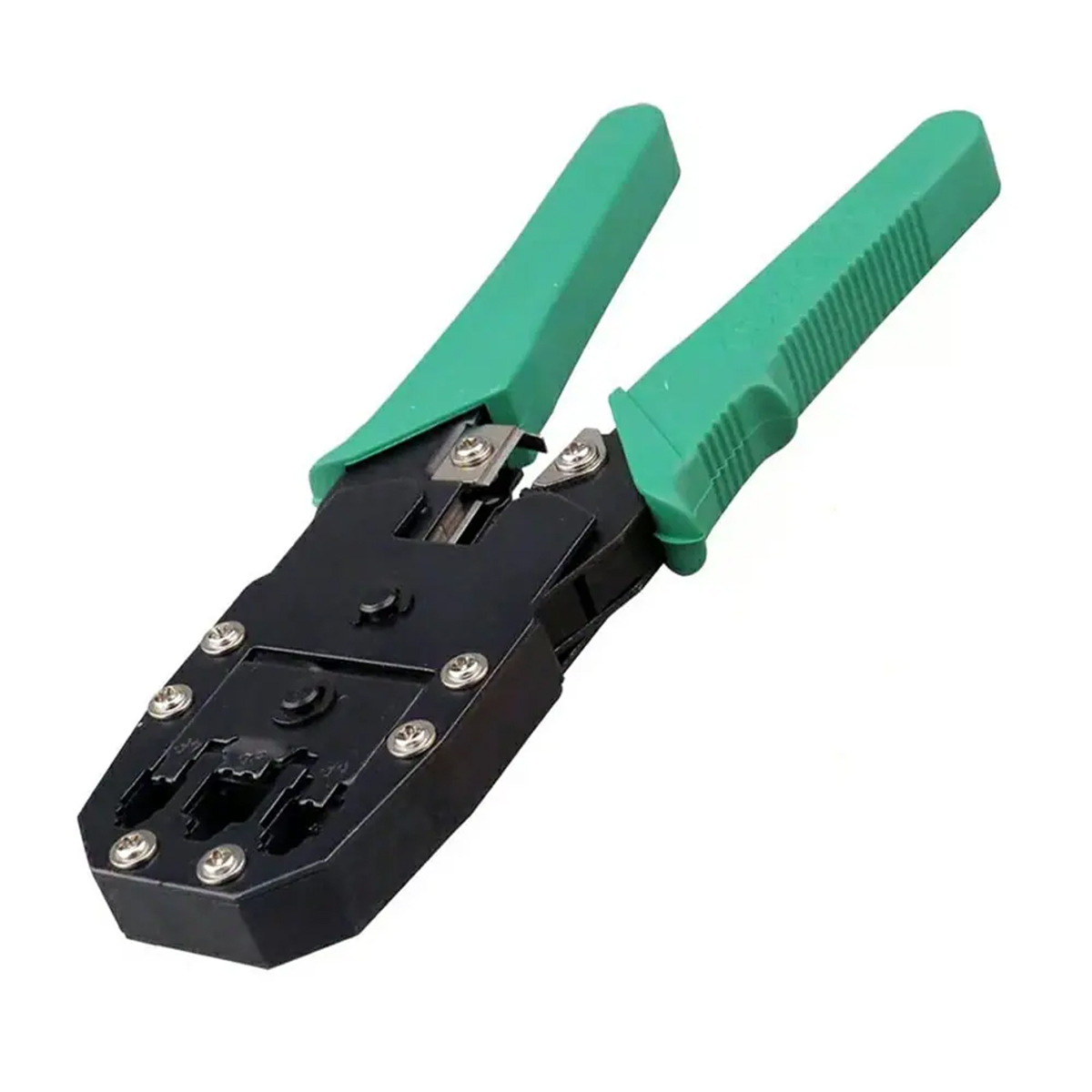 Pinza Ponchadora Cable Red Telefónico Ethernet RJ45 RJ11 RJ12.