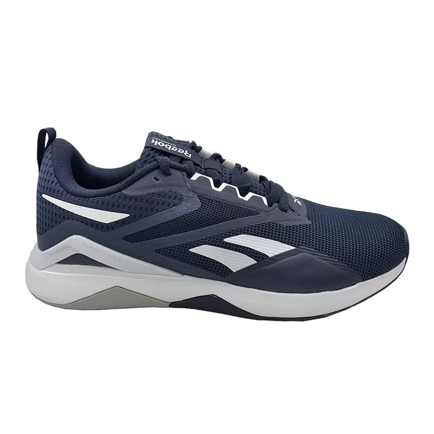 Tenis Reebok Para Hombre Nano Flex Tr 2.0 Gy6215 Azul Marino.