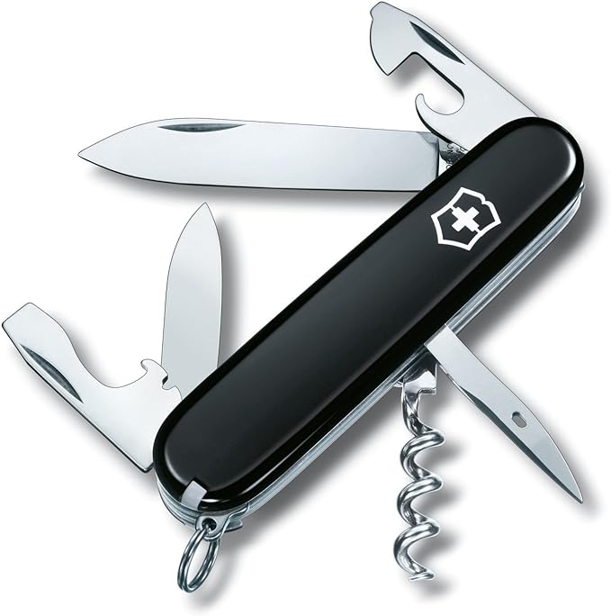 Victorinox Navaja Spartan, Negra, 12 Usos