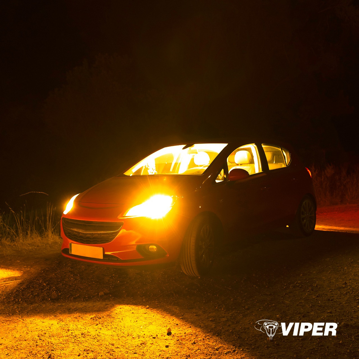 Alarma De Seguridad Viper 3306v 2 Vias Con Control Con Pantalla.