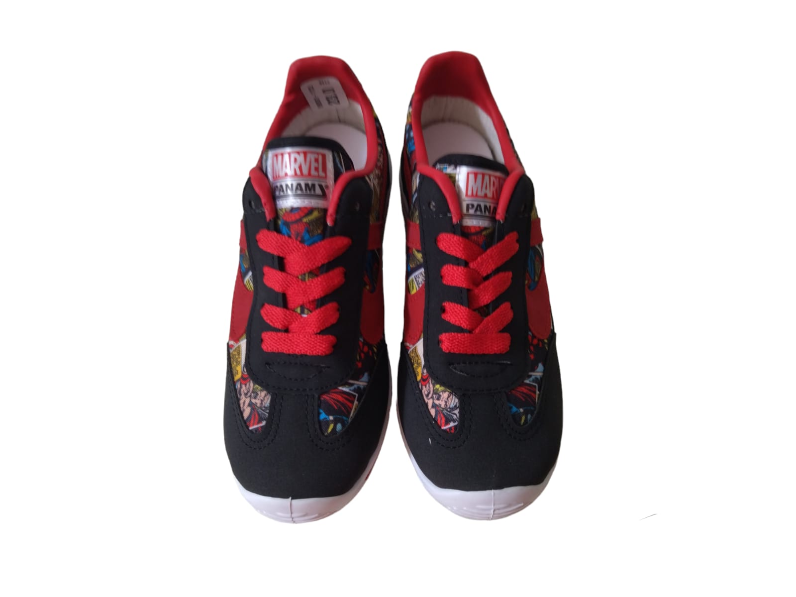 Tenis Panam edicion especial Marvel Comics ironman talla 23cm