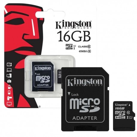 Tarjeta de memoria con adaptador SD 16G