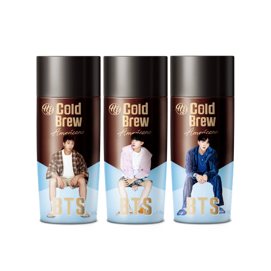 Paldo Bebida Coreana de BTS Cold Brew Americano 1Pza