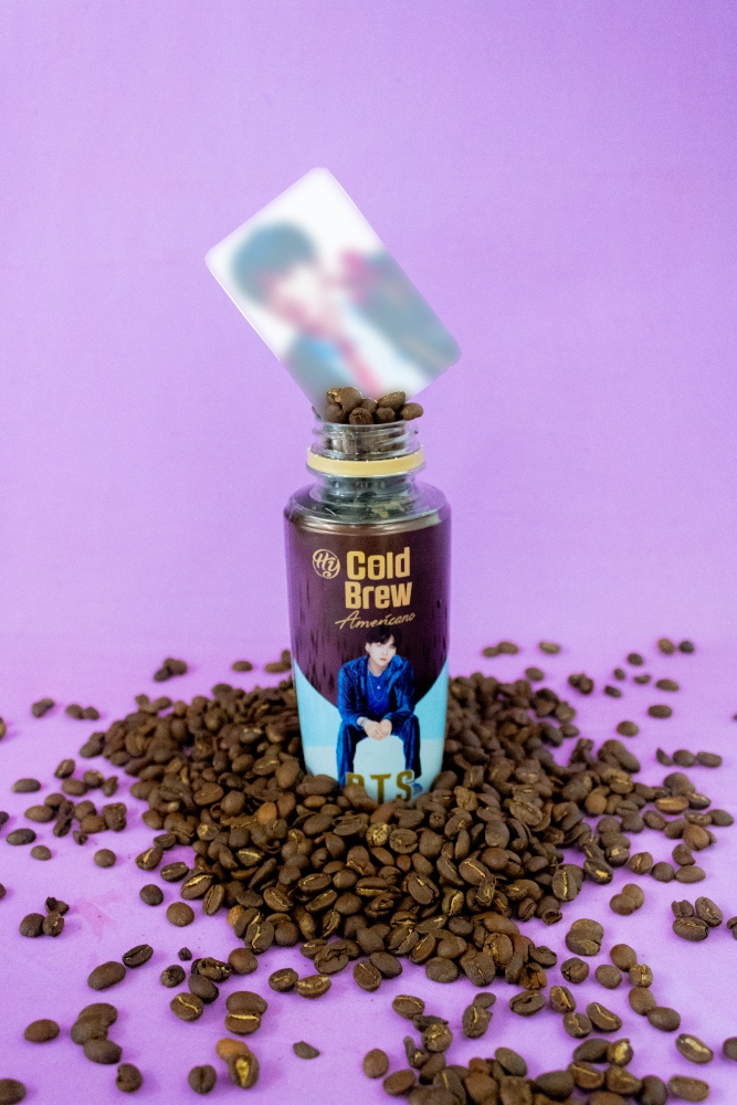 Paldo Bebida Coreana de BTS Cold Brew Americano 1Pza