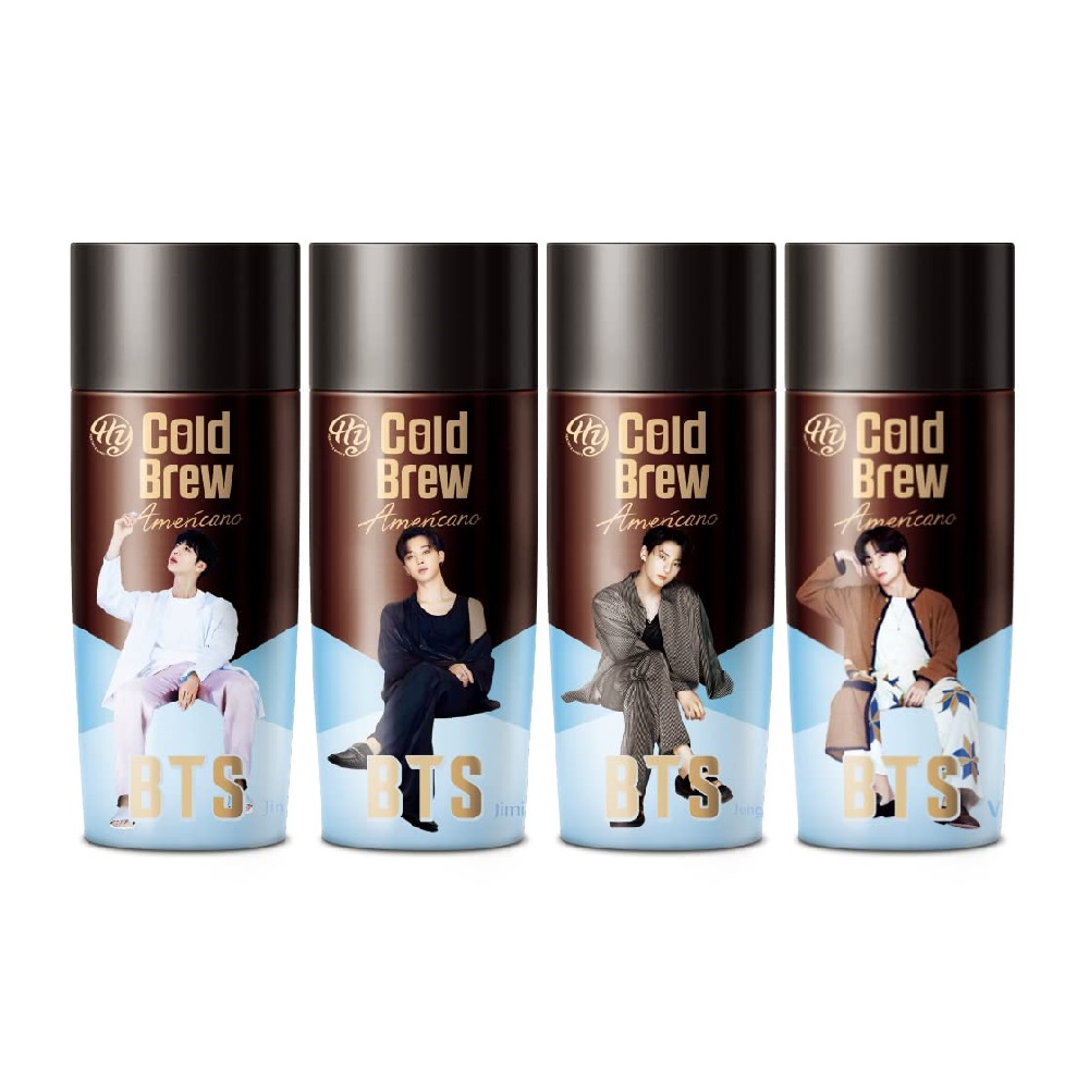 Paldo Bebida Coreana de BTS Cold Brew Americano 1Pza