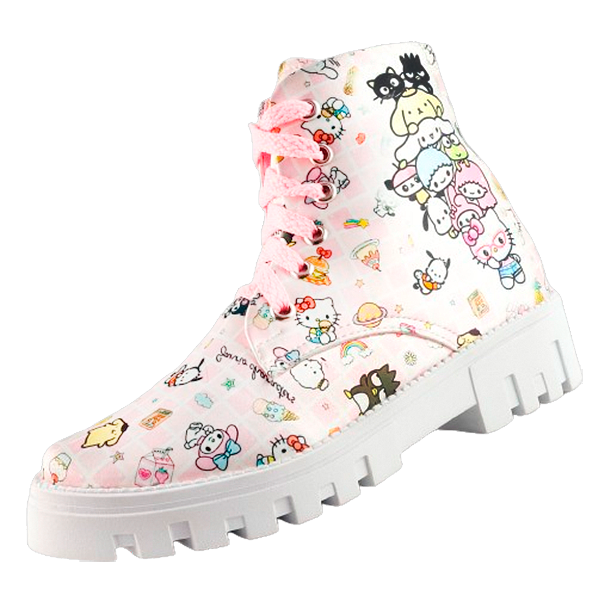 Botas Niñas Hello Kitty Personajes Moda Cómodas 900-rhk