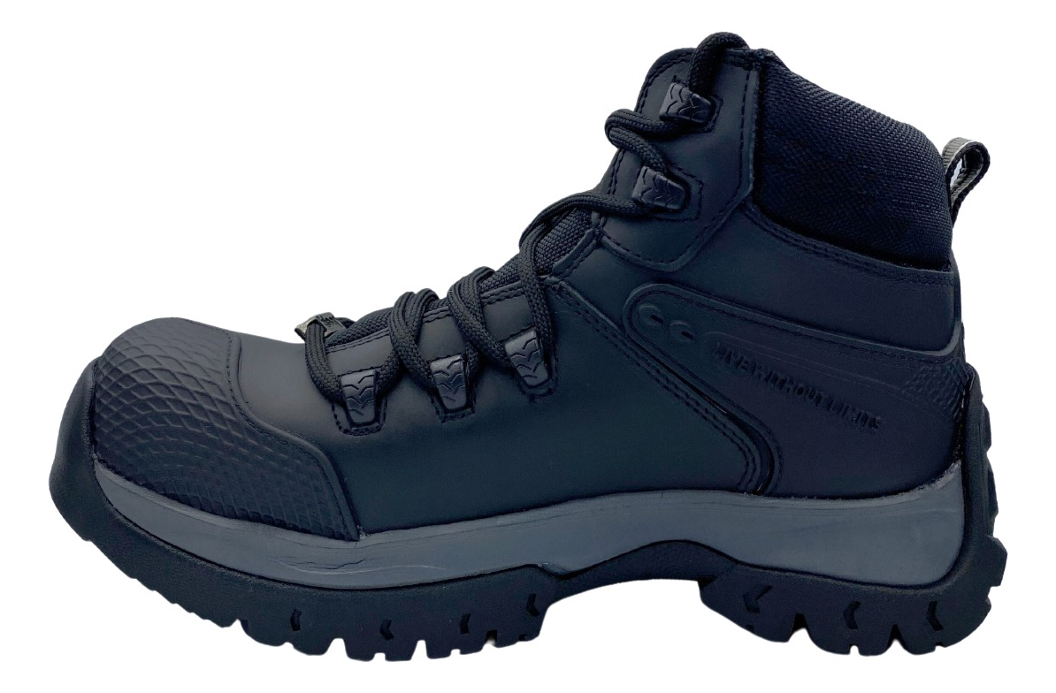 Bota Industrial Jeep Modelo 3560 Con Casco Policarbonato Para Caballero.