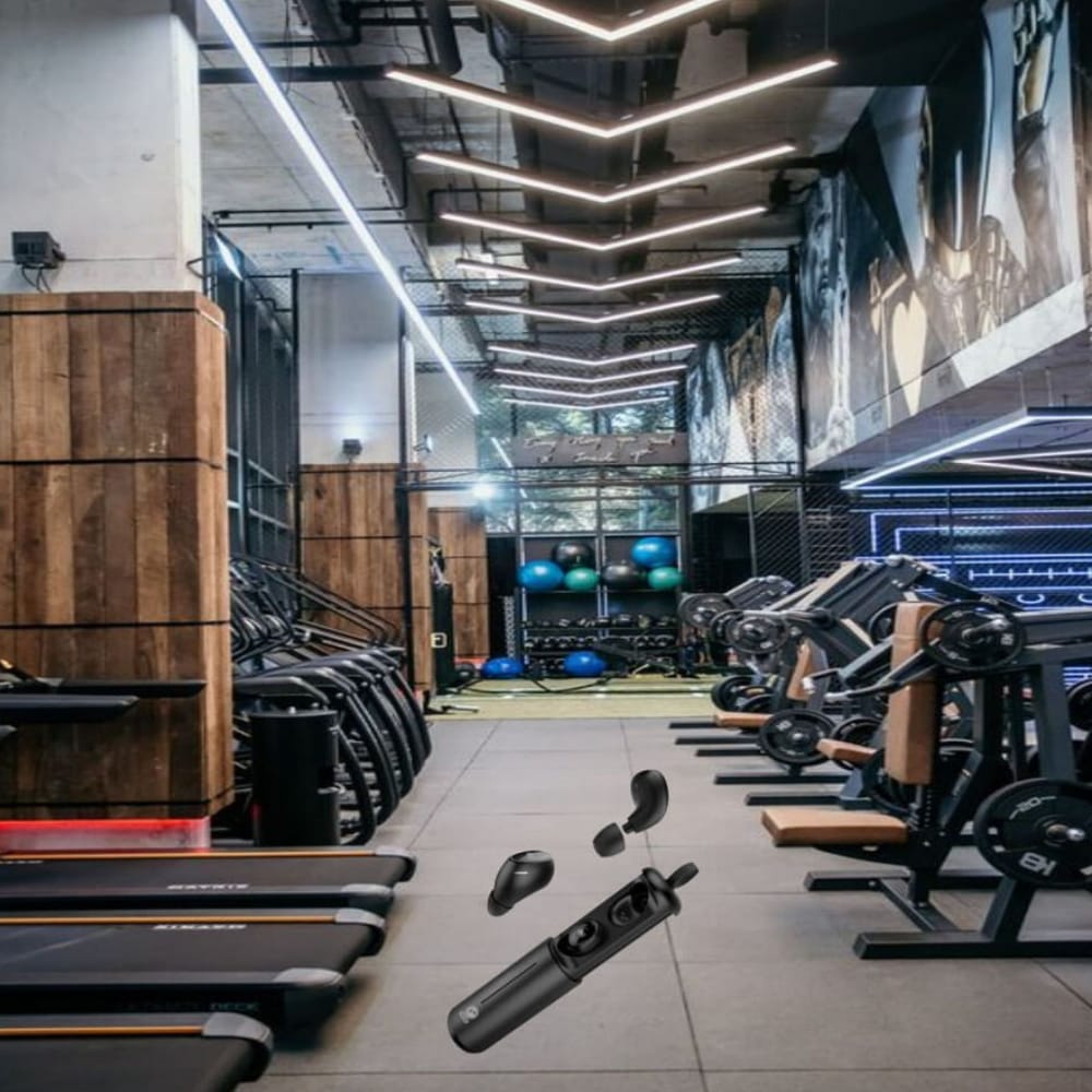 Audífonos Sport Inalámbricos de Chícharo HF AUDIO HF-TWS5_BK