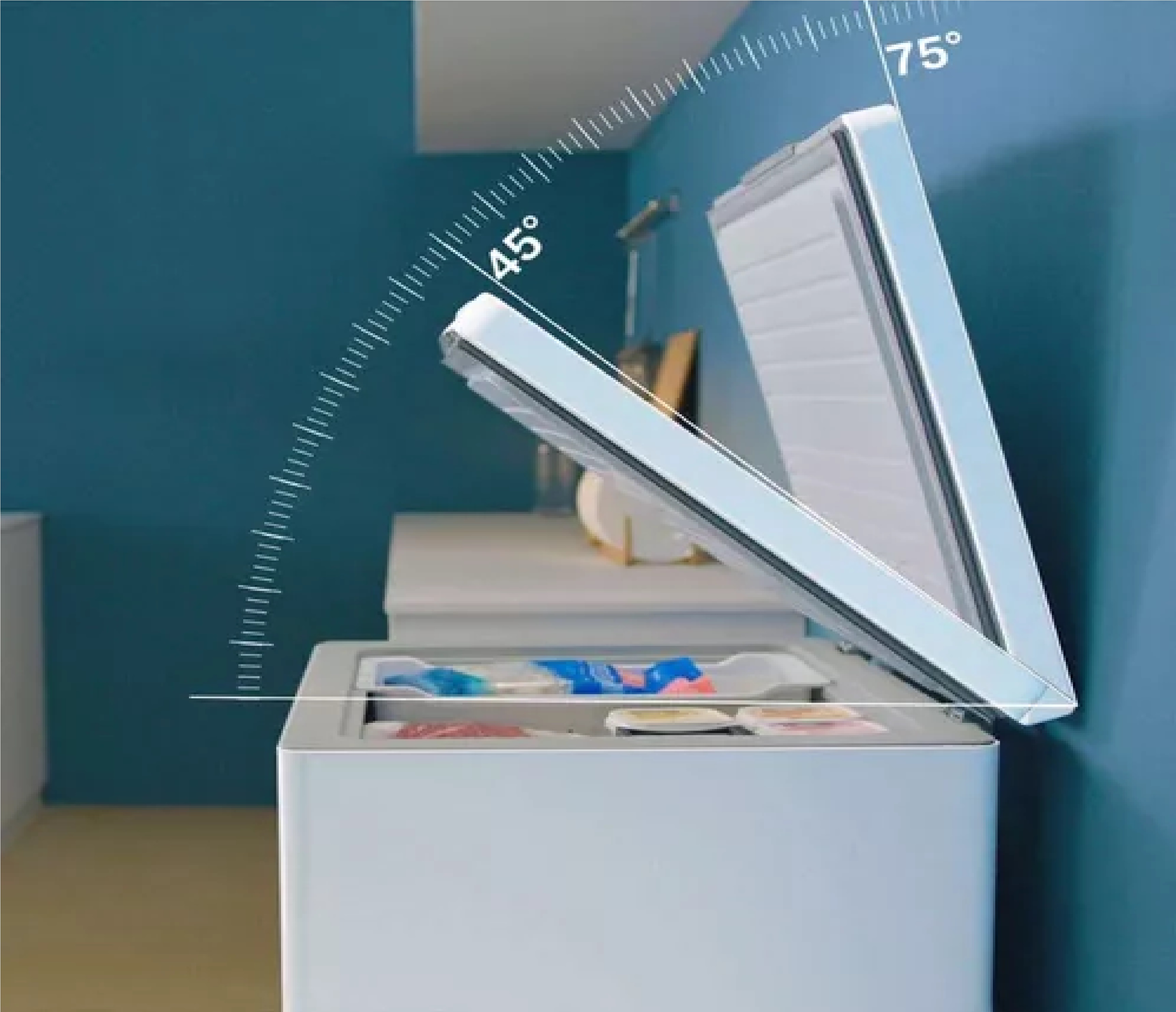 Congelador Midea De 5 Pies Para Casa O Negocio Mdrc205fzm01