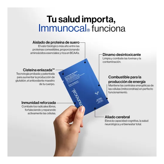 INMUNOCAL  30 UNIDADES FORMULA ORIGINAL GLUTATION