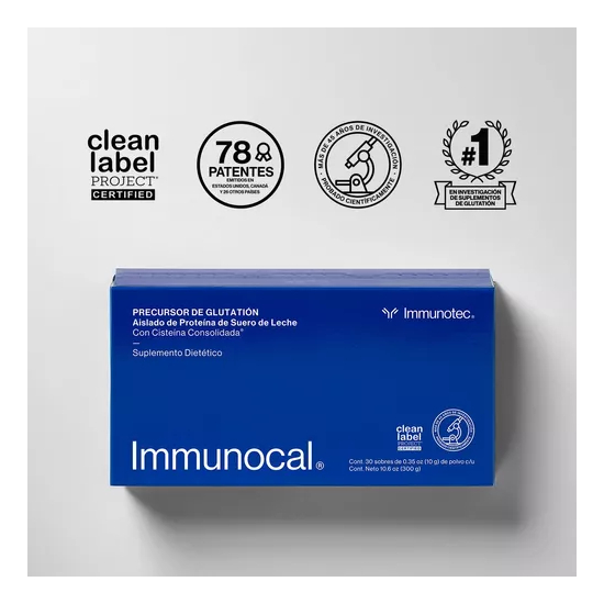 INMUNOCAL  30 UNIDADES FORMULA ORIGINAL GLUTATION