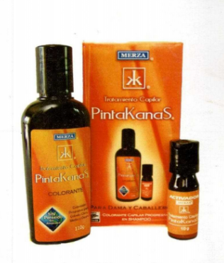 Pack 2 Pzas Merza Tratamiento Pintakanas Oscurece tus Canas