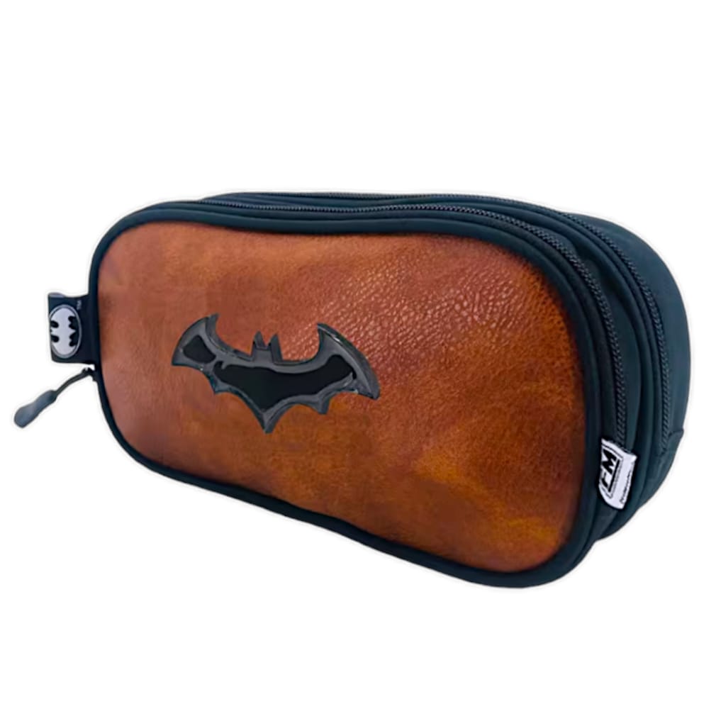 FM Lapicera Estuche Escolar Batman DC 02163