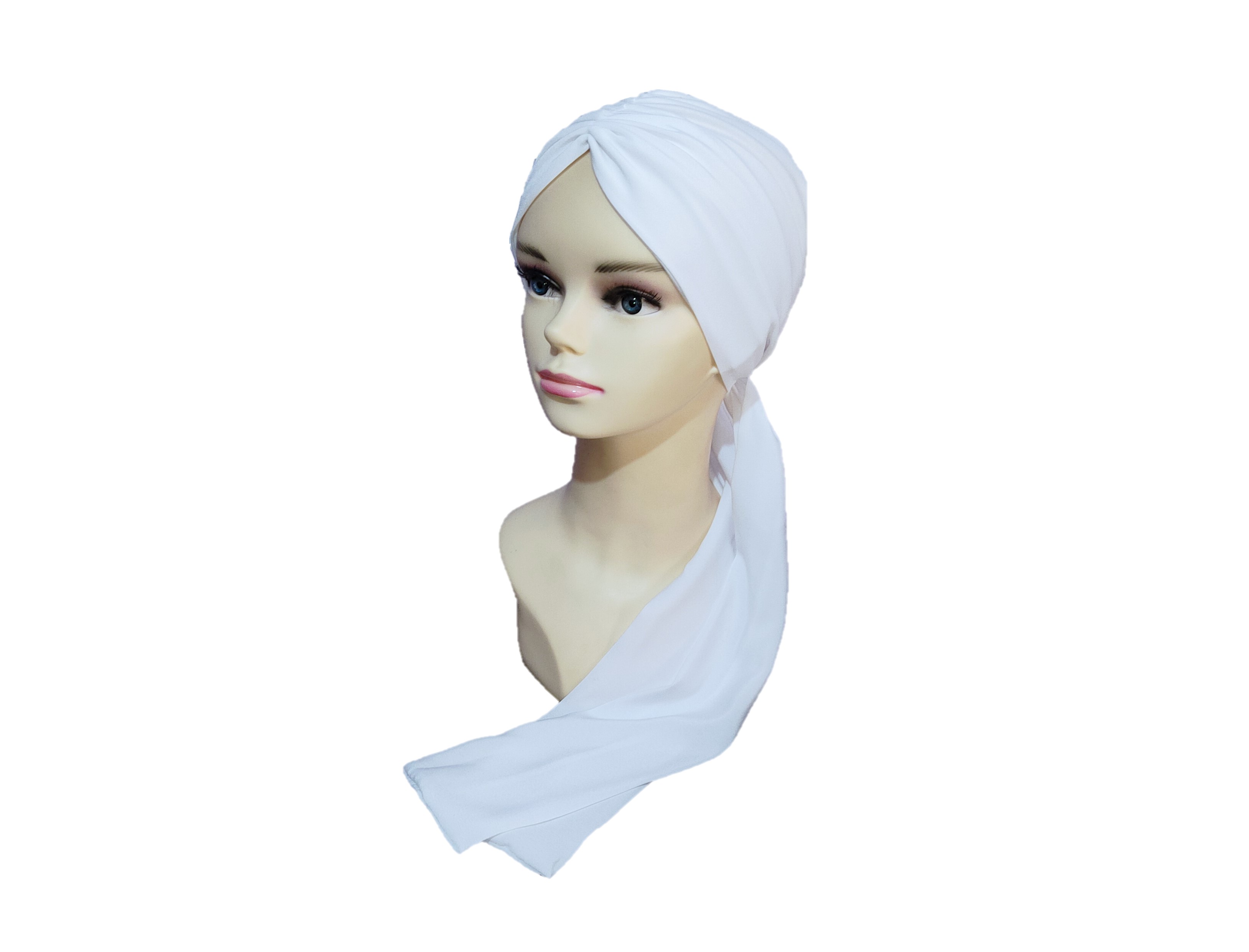 Set de 3 Turbantes Gorro Mujer Elegantes Oncológicos con Accesorios en Mascada TYAMIA