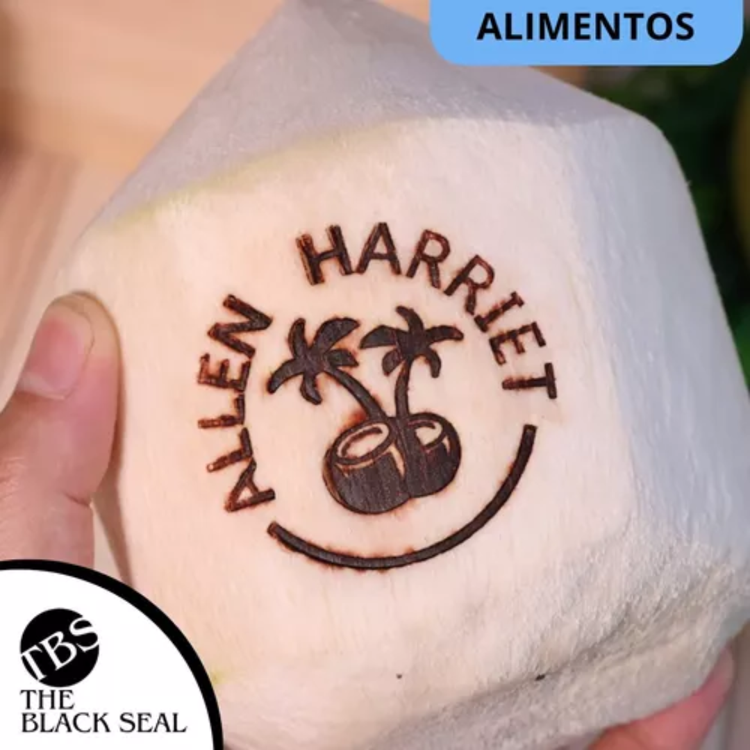 Sello Para Marcar Madera Tarimas Mdf Calor 5cm.