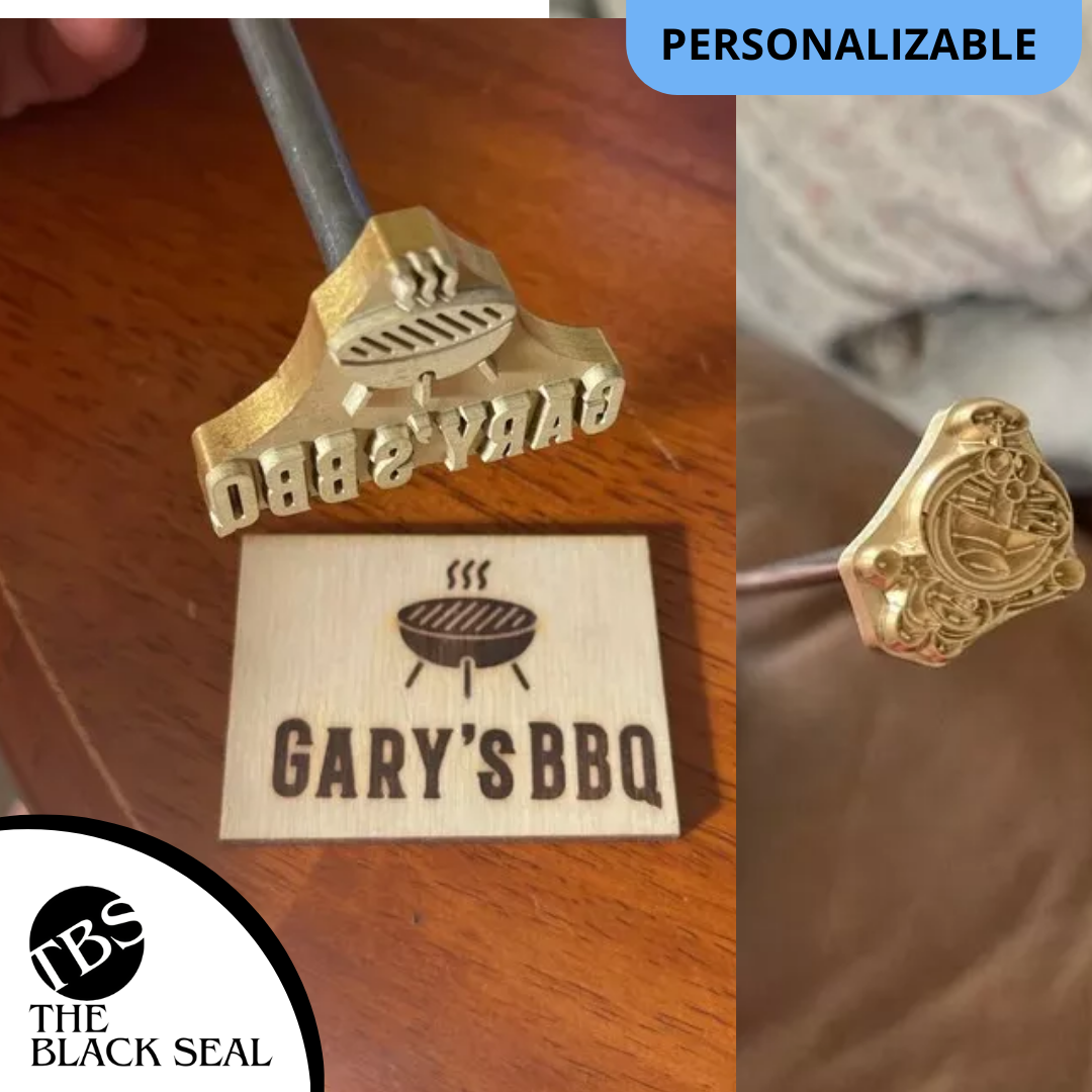 Sello Para Marcar Madera Tarimas Mdf Calor 5cm.