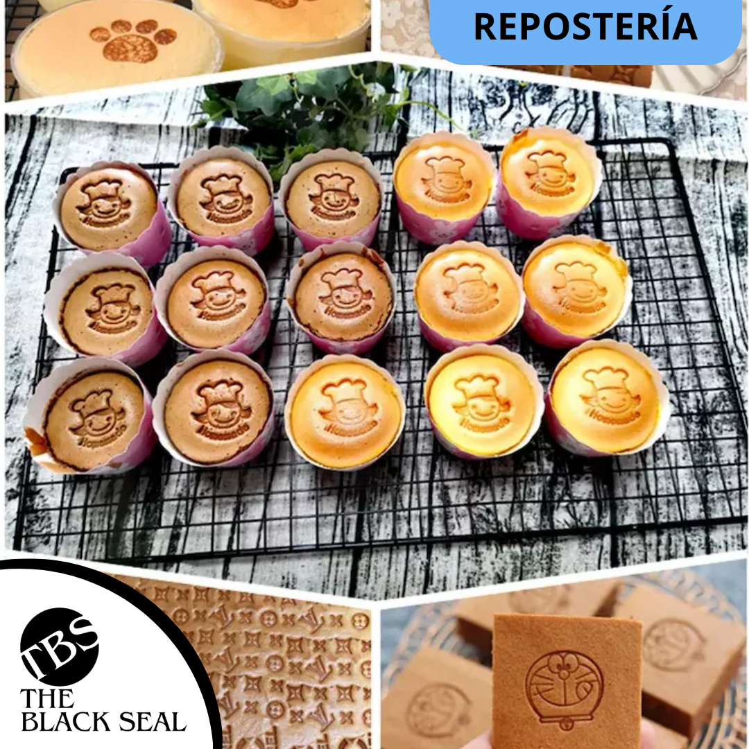 Sello Para Marcar Madera Tarimas Mdf Calor 5cm.