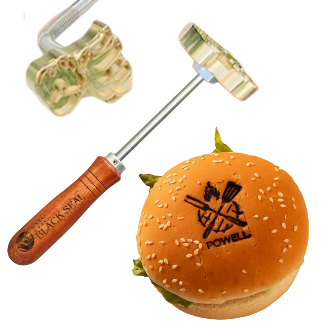 Sello Para Marcar Madera Tarimas Mdf Calor 5cm.