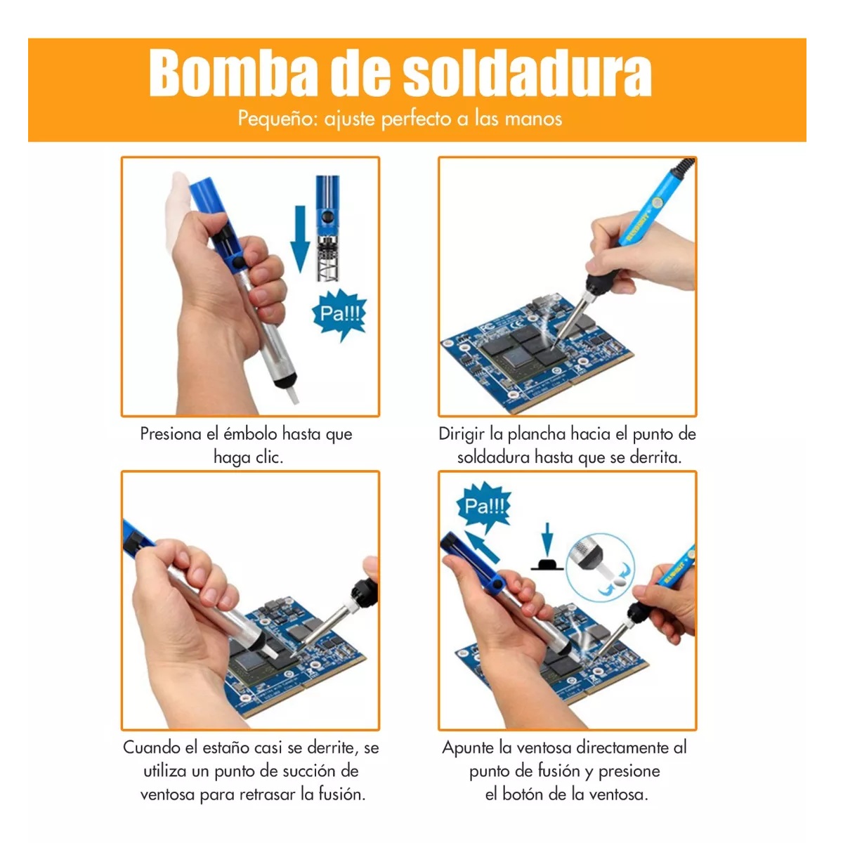 Kit Del Soldador, 60w Temperatura Ajustable, Puntas, Soporte